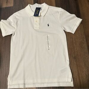 Polo by Ralph Lauren Boys White Polo Shirt